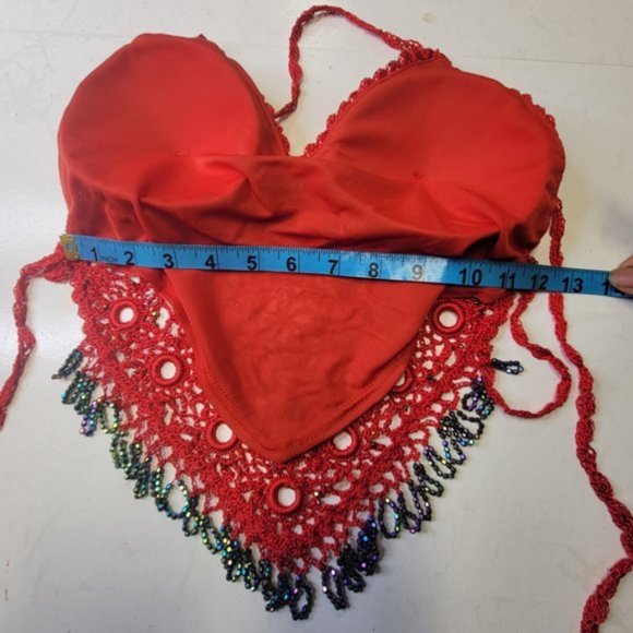 Sexy Sequin Crop Top Halter Top Tank Top NEW - Picture 7 of 11